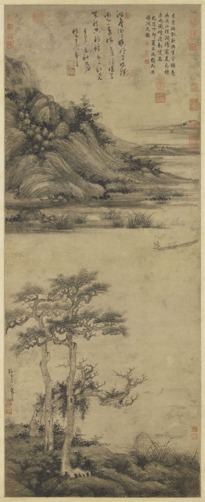 Pêcheur ermite sur le lac Dongting